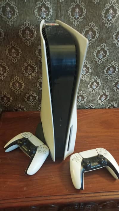 playstation 5 ( ps5) with 2 controllers