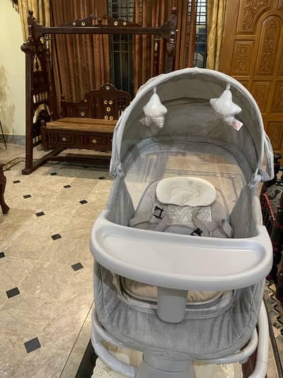Mastela 4-in-1 Deluxe Baby Bassinet & Swing