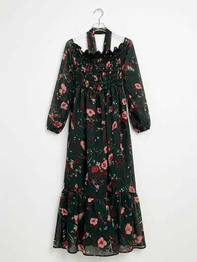 Unused Set of two piece Western long Floral Maxi