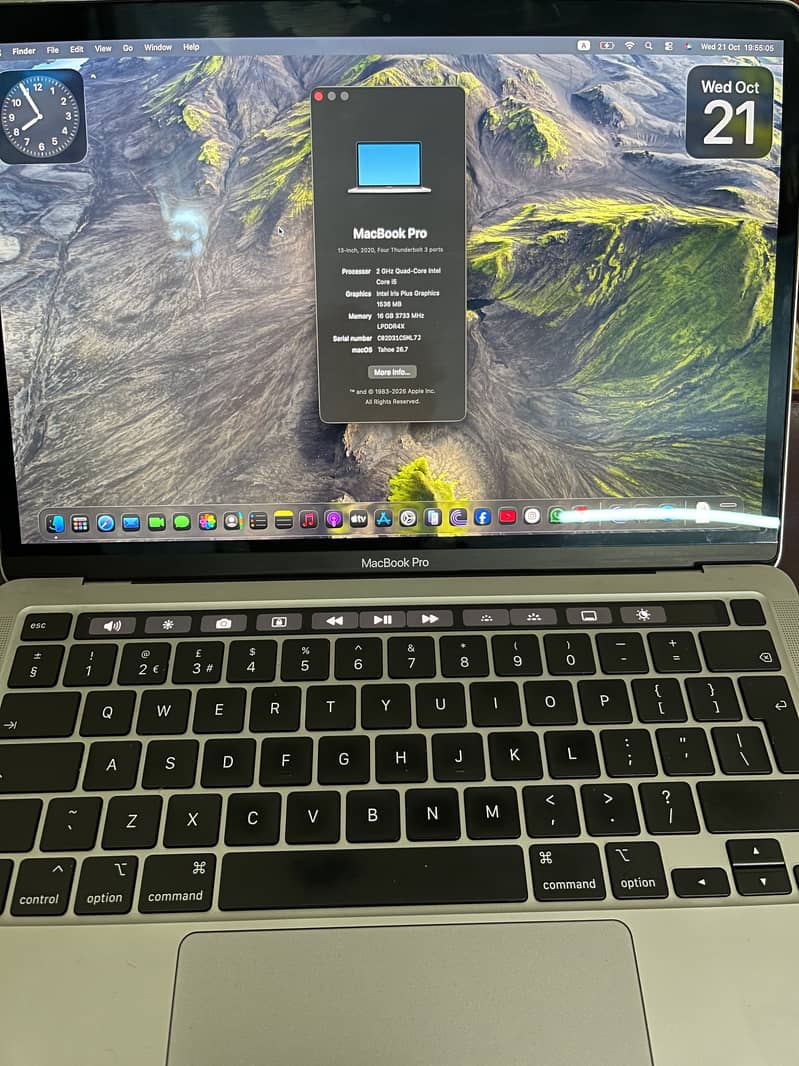 MacBook Pro 2020 model 10