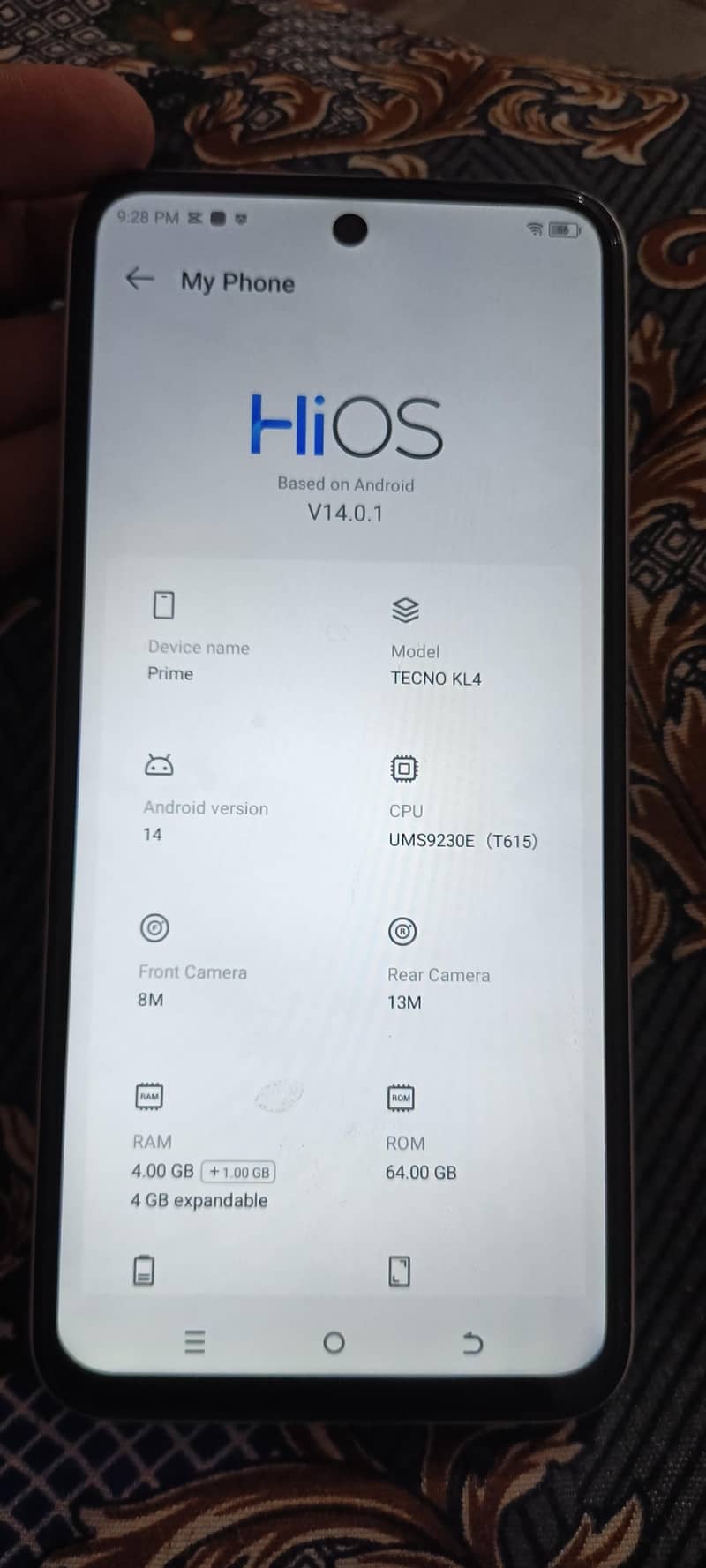 Tecno Spark Go 1 4