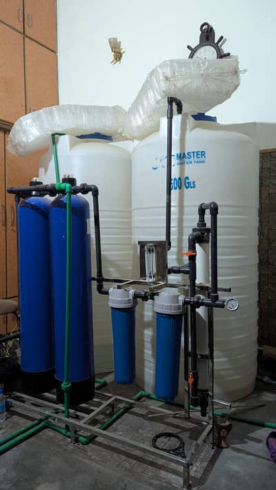 Water filtration plant