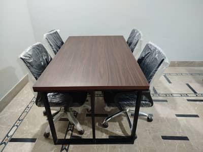 Office Furniture for Sale: Executive and Team Desks with Chairs