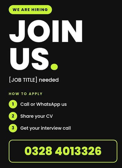OFFICE WORK AVAILABLE FOR MALE AND FEMALE