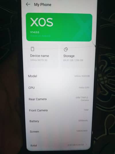 Infinix Note 30