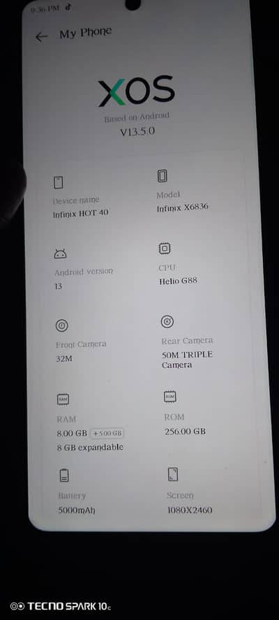 Infinix Hot 40