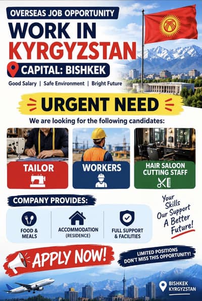 Work visa in krgyzstan