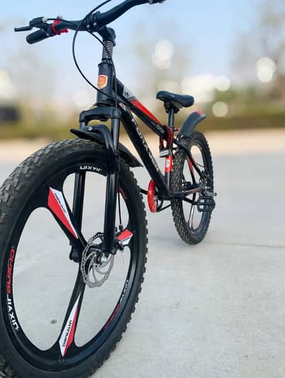 FOHXVER 26 Inch Fat Bike - 3 Spoke Mag Wheels - Dual Disc Brake