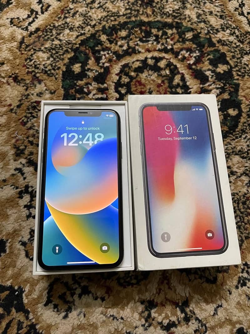 iPhone X complete box 0
