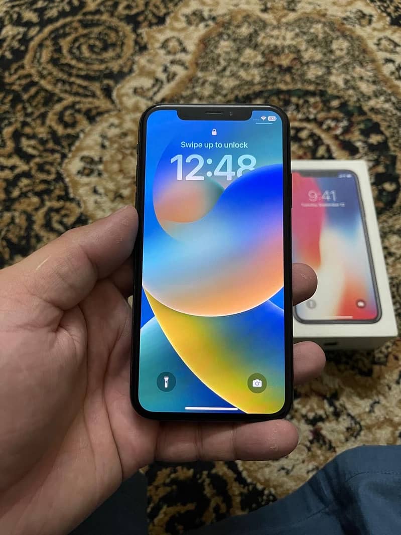 iPhone X complete box 1
