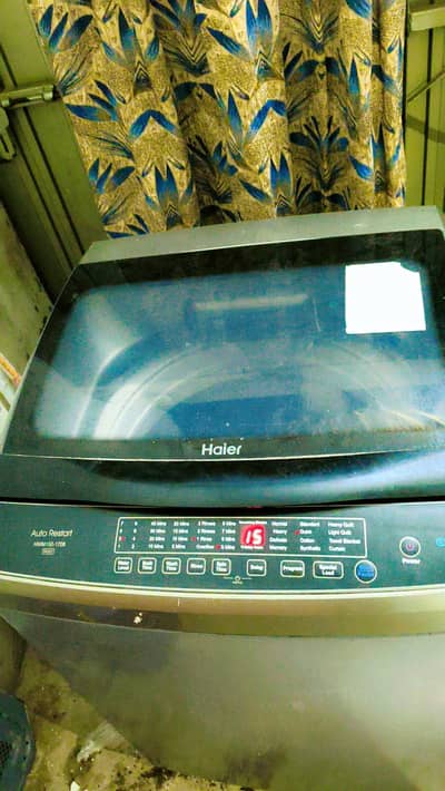 A1 condition 15 day chk warnty KY Sath haier washing machine full auto