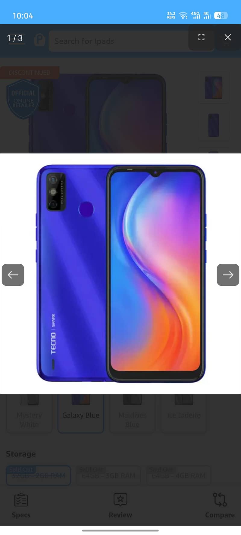 Tecno Spark 6 0
