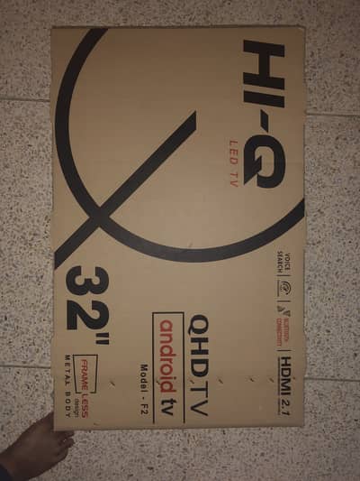 Brand New Box Pack 32” Android Smart TV HI-Q