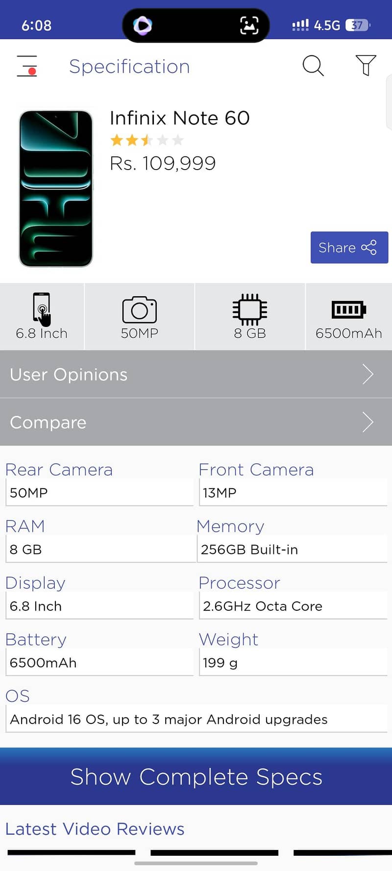 Infinix Note 60 11