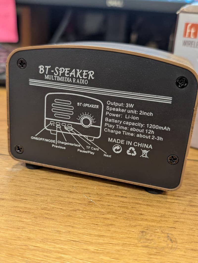 Retro Bluetooth Wireless Mini Speaker 2