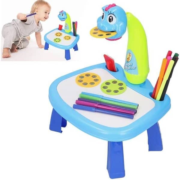 T  Detachable Stylish Projection Drawing Table For Early Learning