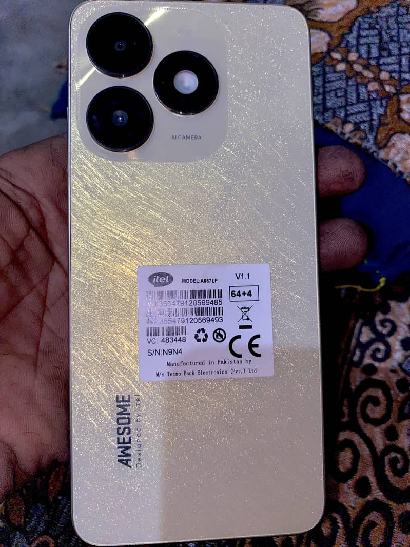 Itel A50 4