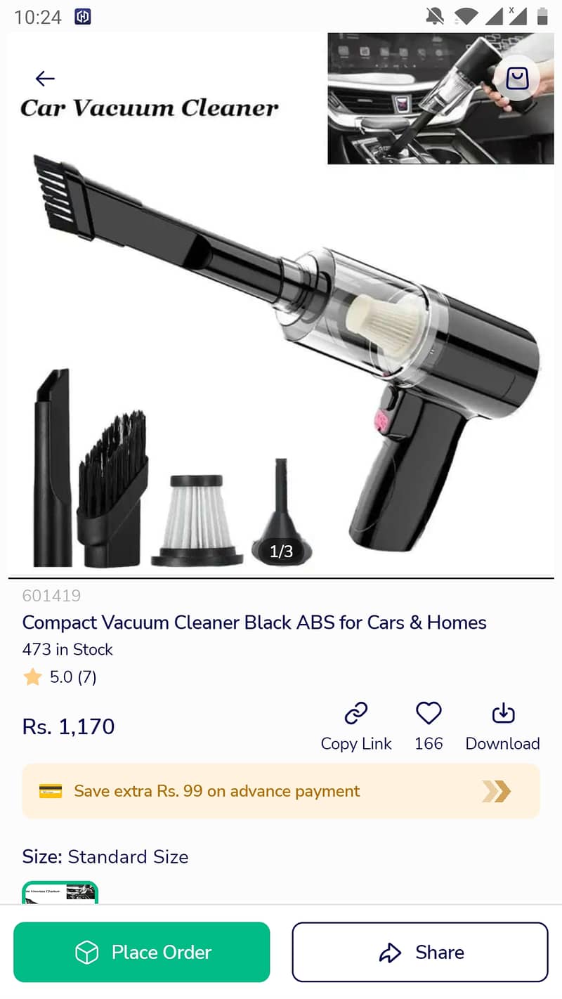 Vacuum cleaner 0