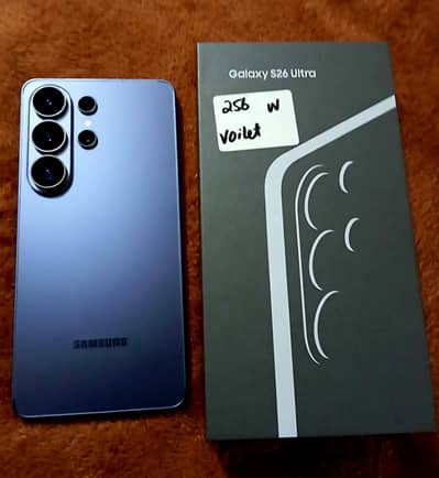 Samsung Galaxy S26 Ultra 12/256,non pta,canadian version. Cobalt Violet