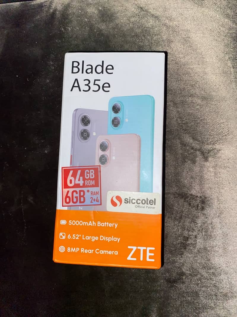 ZTE Blade A35e 2+4/64GB Box Open 10 Months Warranty - Mobile Phones ...