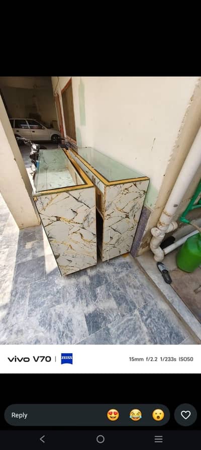 shelves and counters for sell