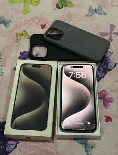 Apple iphone 15 pro Max 512Gb PTA approved box pack