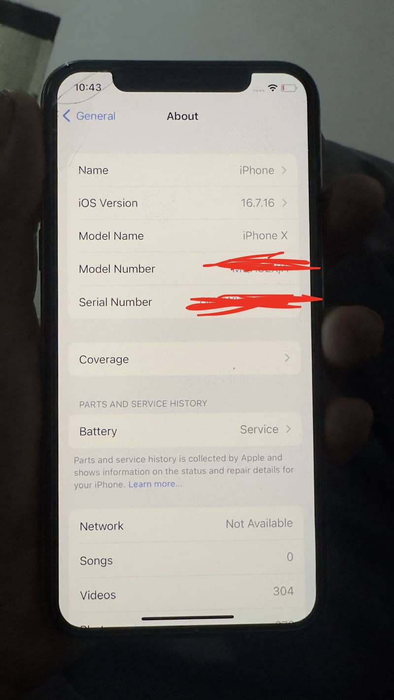 Apple iPhone X 5