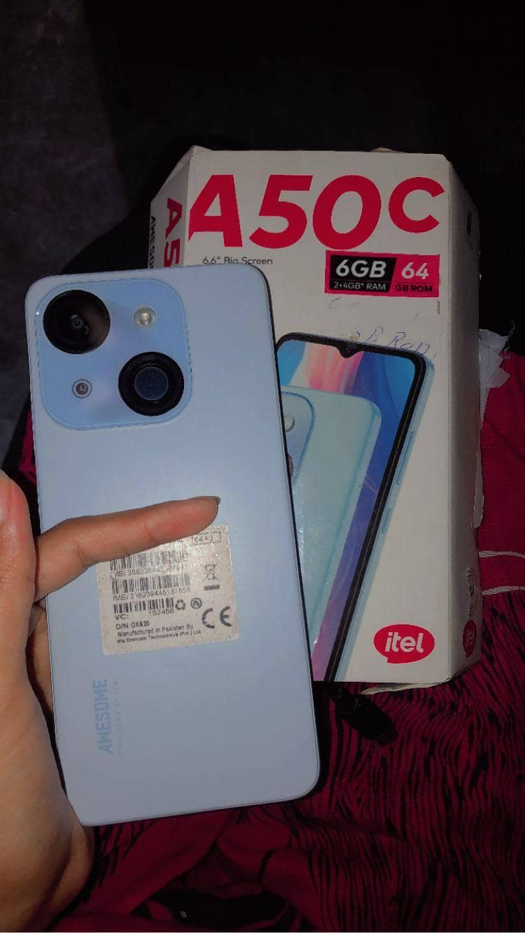 Itel A50C Condition 10/10 1