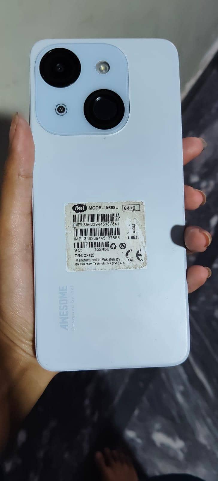 Itel A50C Condition 10/10 2