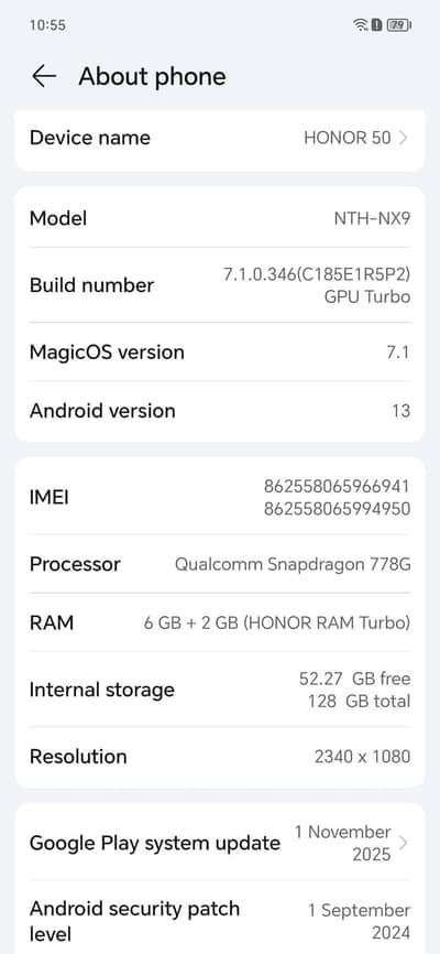 Honor 50 5g