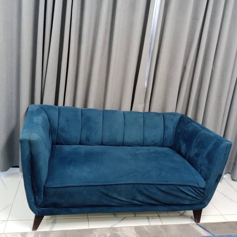 Five seater sofa set good condition 3