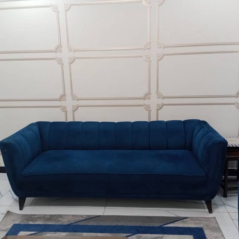 Five seater sofa set good condition 5