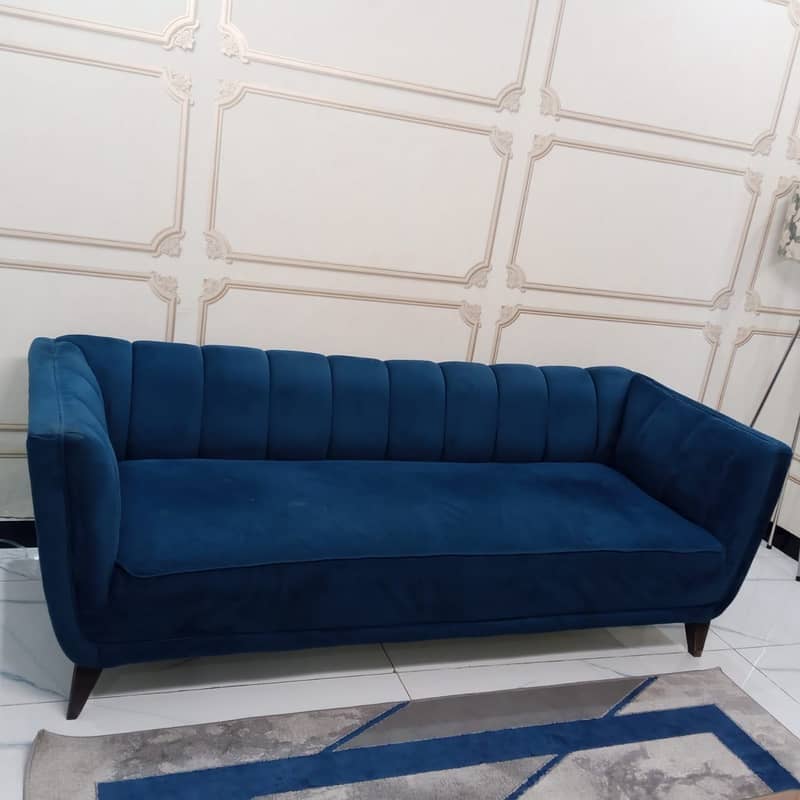 Five seater sofa set good condition 9