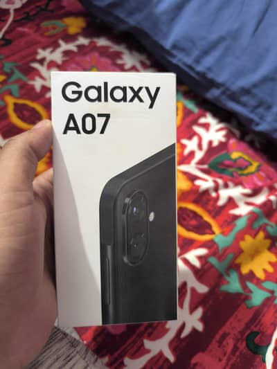 Samsung Mobile A07 4+4=8GB 64GB Brand new mobile