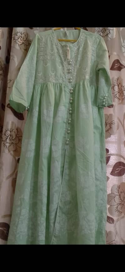 lawn ethnic frok for sale