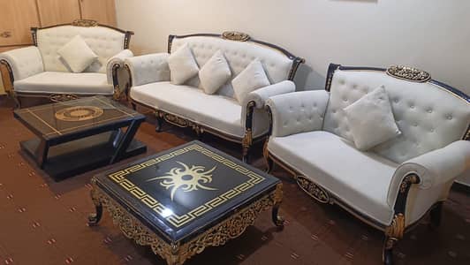 sofa set 7 setar bucley fabric own cosmise