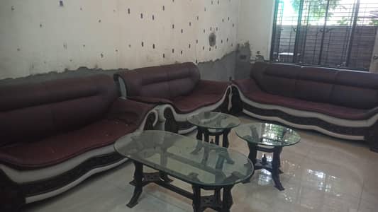 sofa and table set