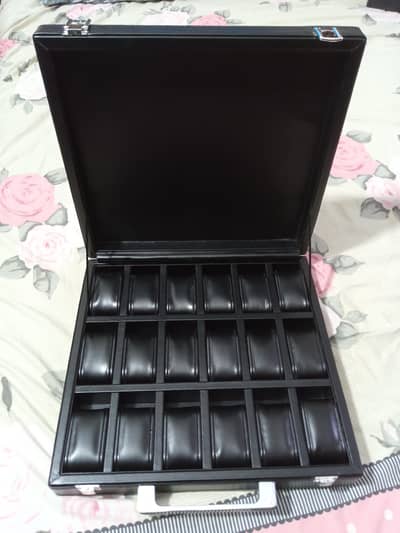⌚ Brand New Premium Wooden Watch & Jewelry Organizer Box