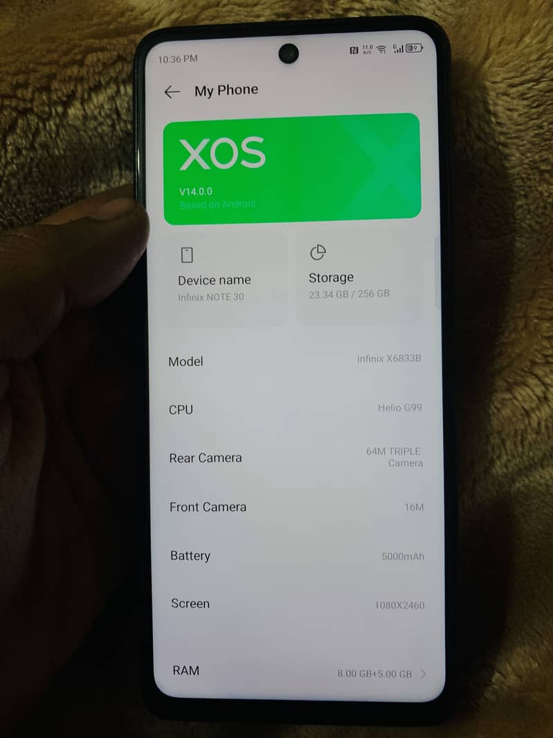 INFINIX NOTE 30 1