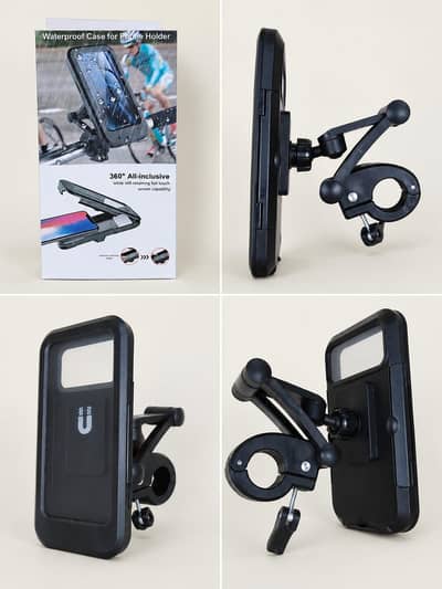 weather resistant bike phone holder stand