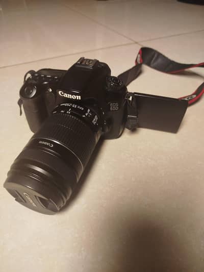 Canon EOS 60D DSLR Camera + 55-250mm Lens | Complete Kit