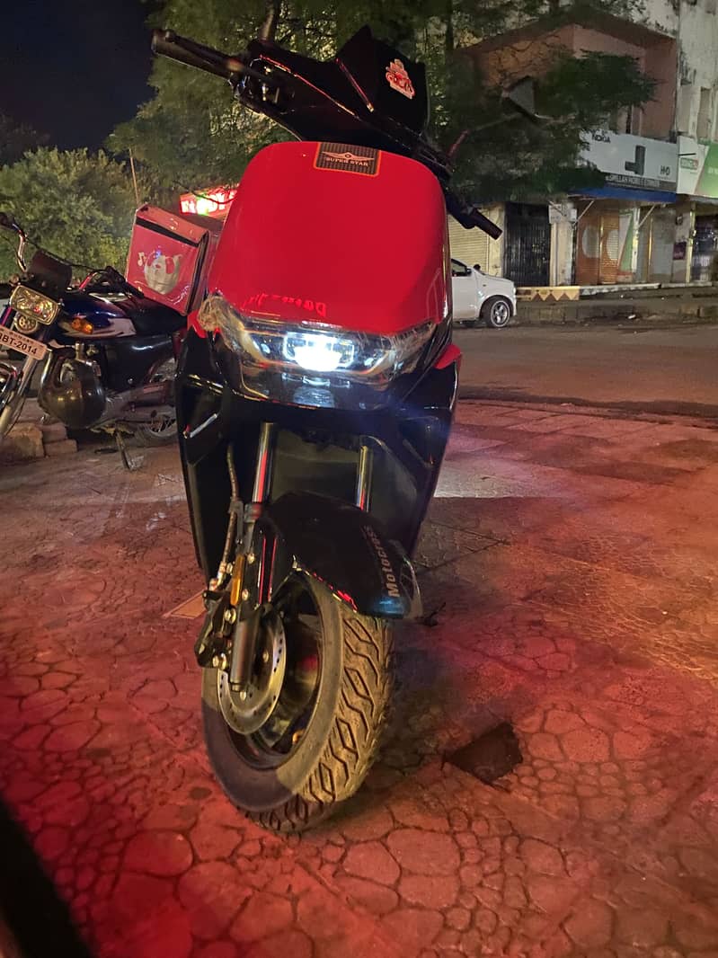 Super Star smart Electric bike only 1000 km driven un Registered ...