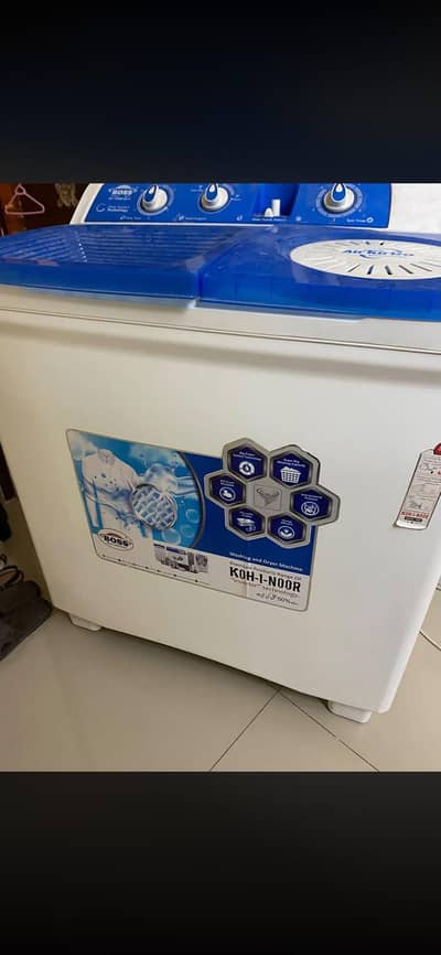 Boss Twin tub machine