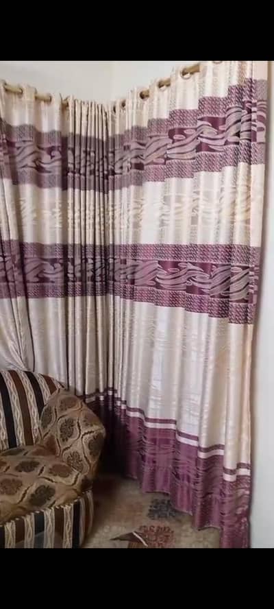 7 piece curtains for sell Good condition