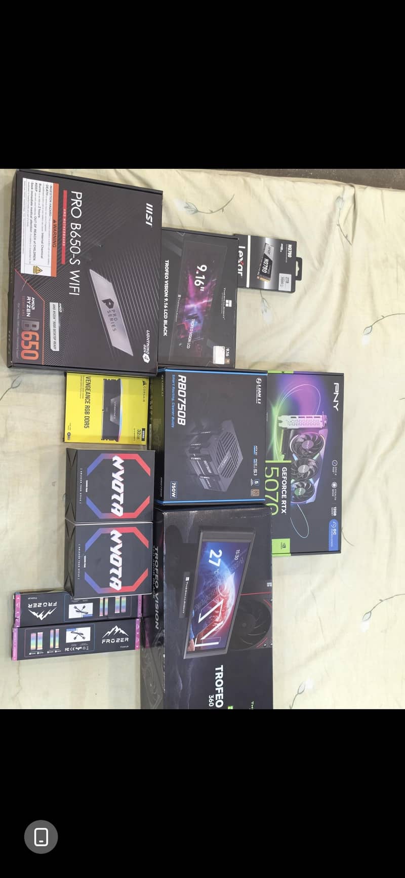 Ryzen 7 7800x3d with 5070 32gb ram Not a Single Day use - Gaming PCs ...