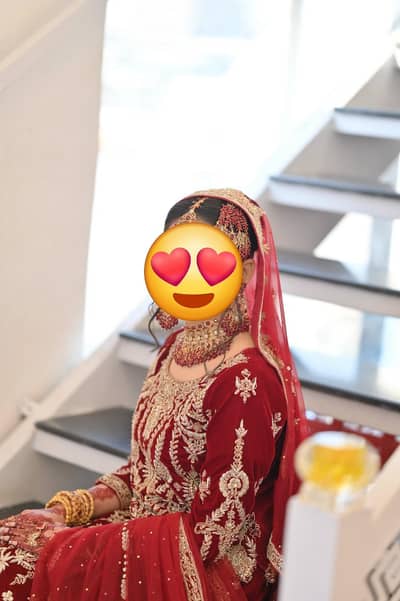 Luxury Maroon Velvet Bridal Lehenga