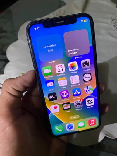 Iphone x all ok set exchange possible