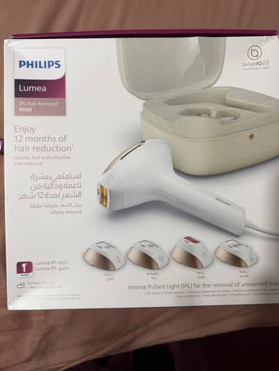 Philips lumea ipl hair removal 9000