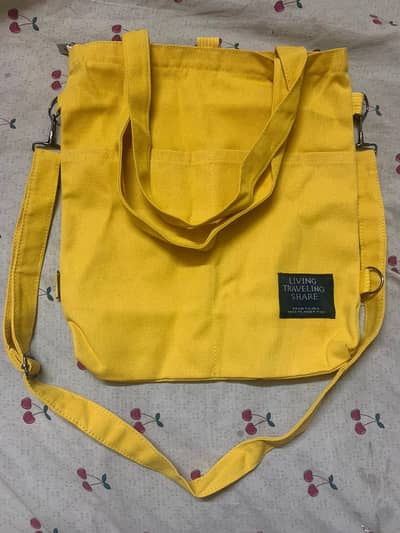 3 in 1 bag/ totebag/crossbody bag/shoulder bag/uni bag/ college bag/