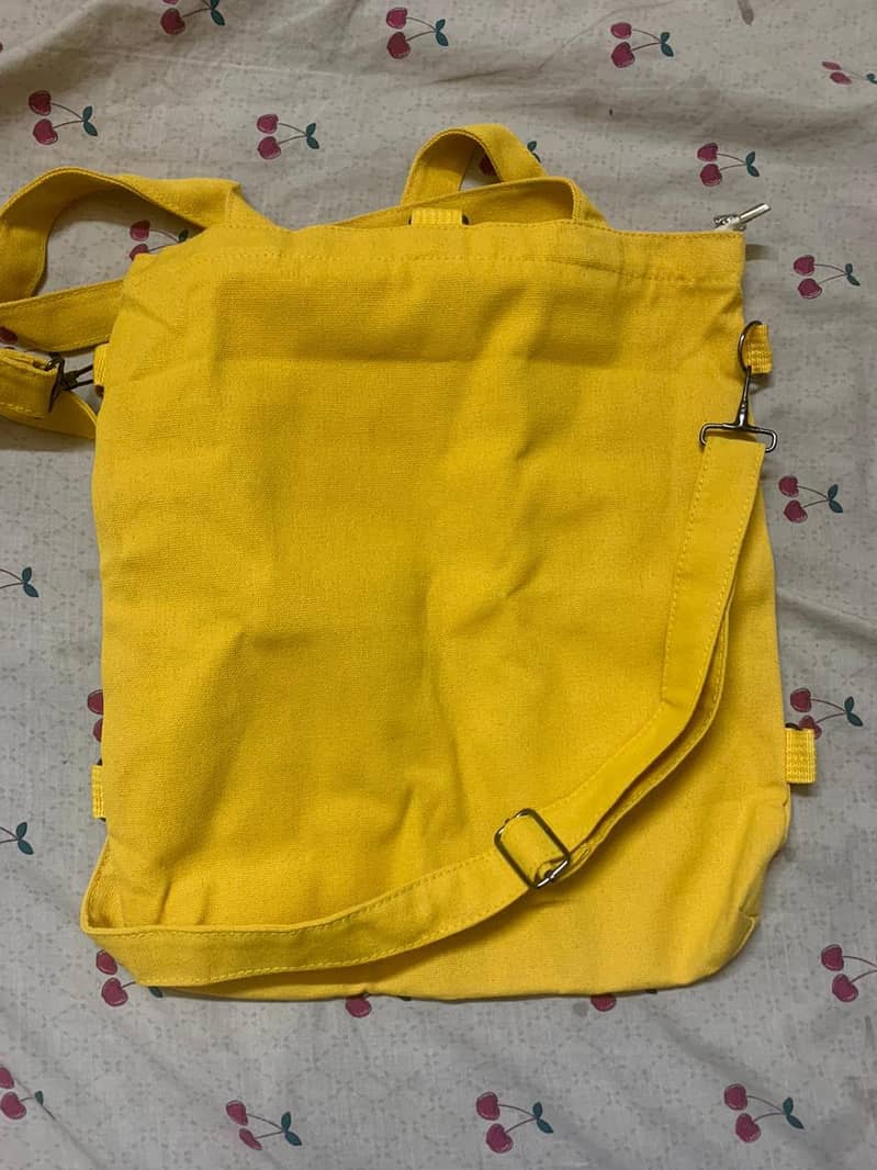 3 in 1 bag/ totebag/crossbody bag/shoulder bag/uni bag/ college bag ...